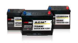 AGM-Autobatterien