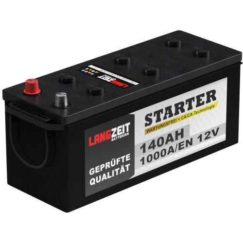 Langzeit Starter LKW Batterie 140Ah 12V, 172,99 €