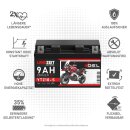 Langzeit Gel Motorradbatterie YTZ10-S 9Ah 12V