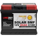 Langzeit Solarbatterie SMF 80Ah 12V